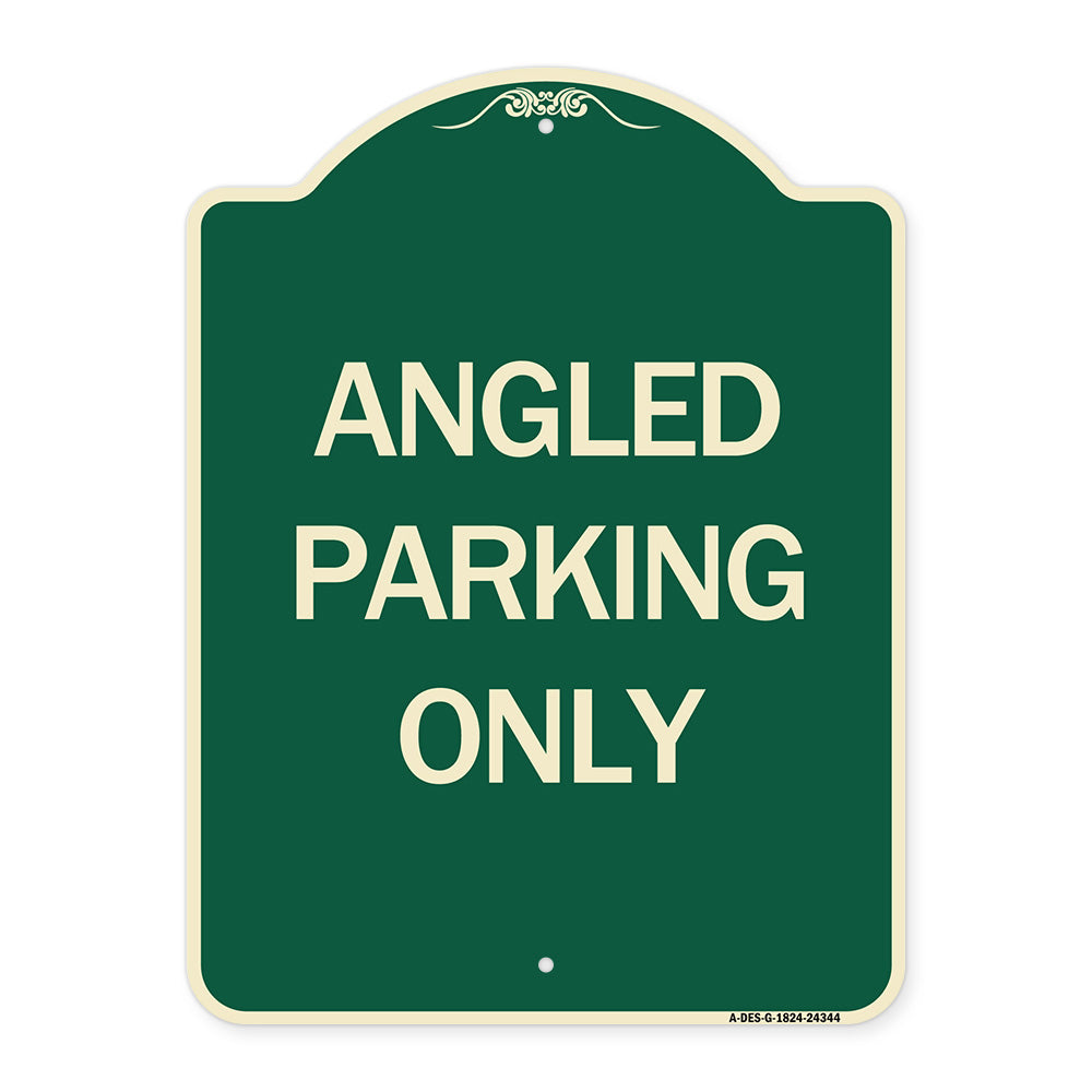 Angle Parking Only