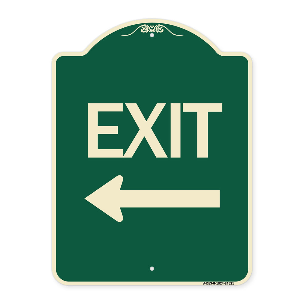 Exit with Left Arrow