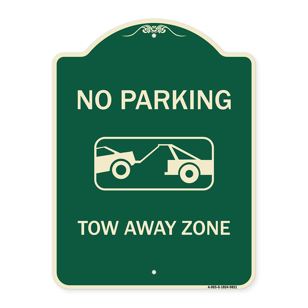 No Parking Tow Away Zone
