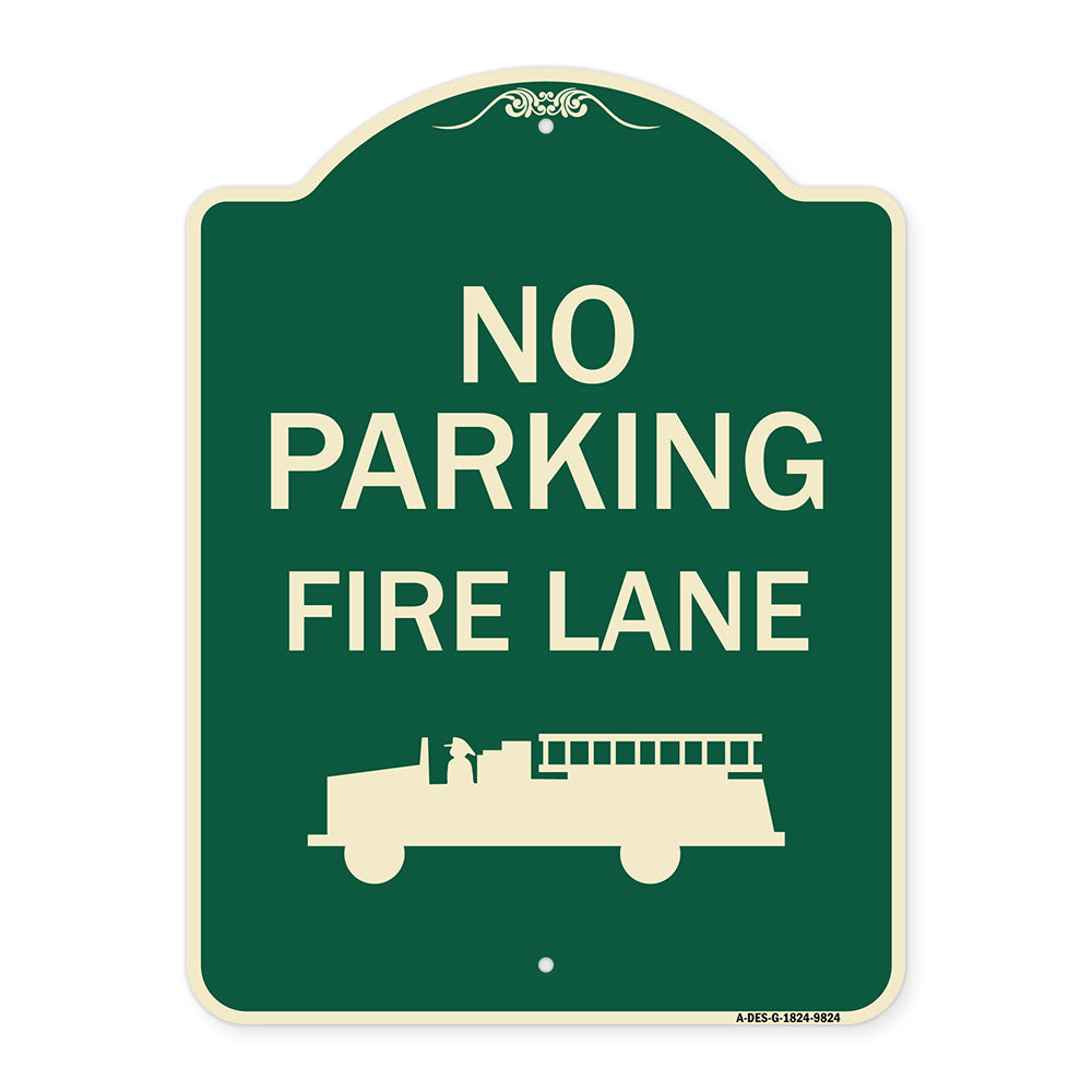No Parking Fire Lane