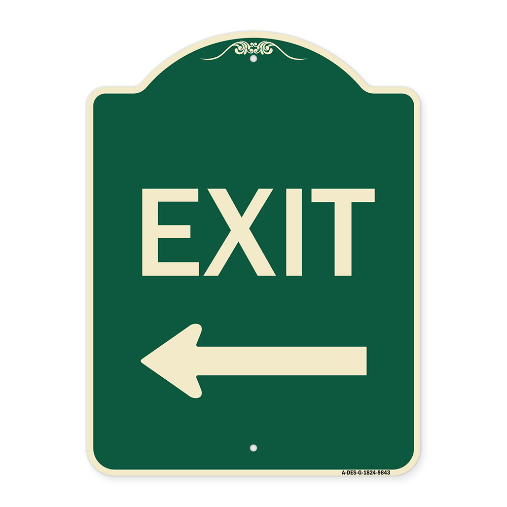 Exit With Left Arrow