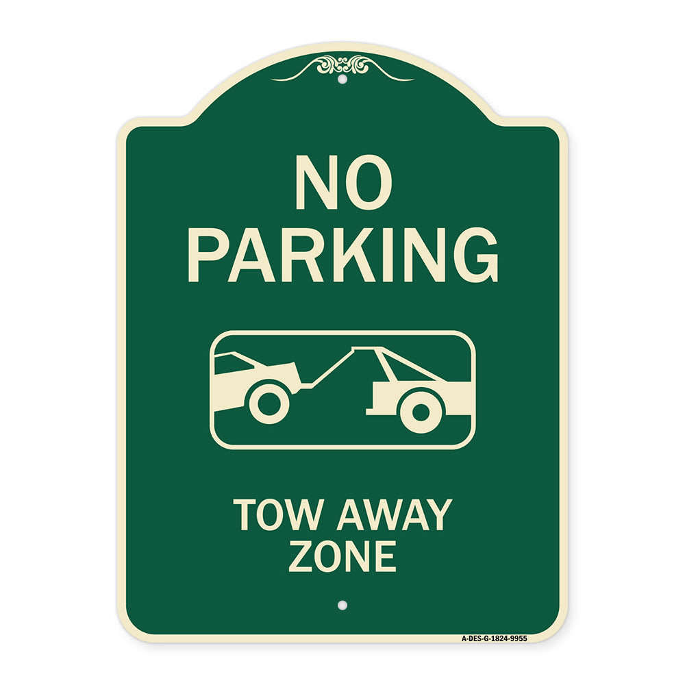 No Parking Tow Away Zone