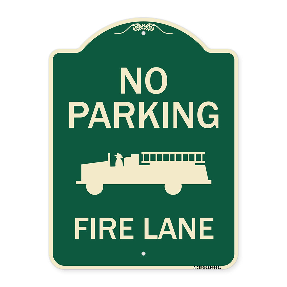 No Parking Fire Lane