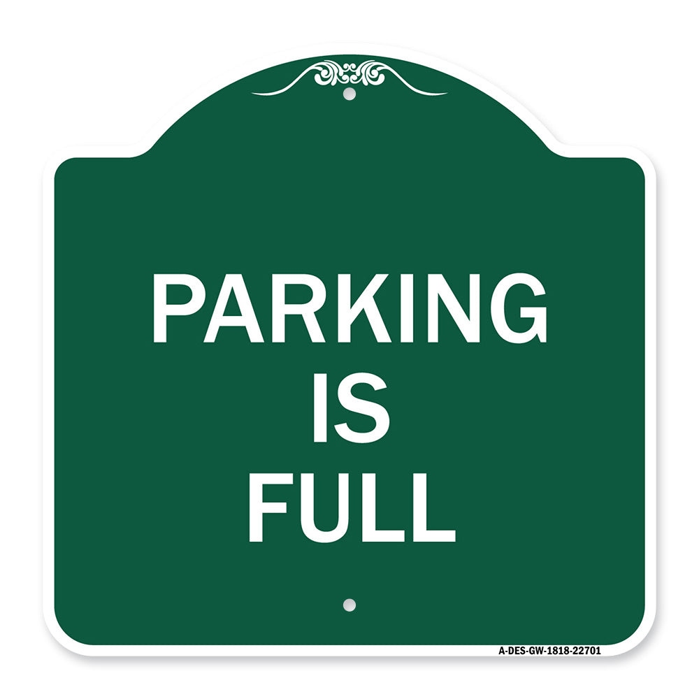 Parking Is Full