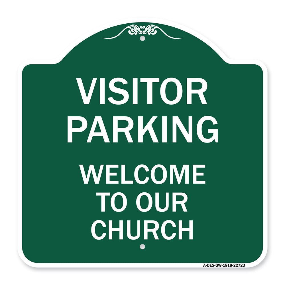 Visitor Parking Welcome to Our Church