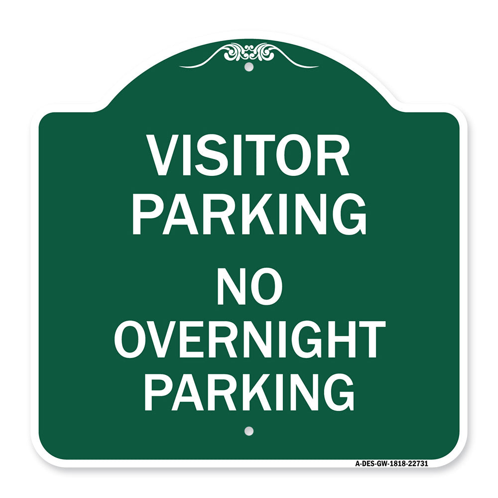 Visitor Parking No Overnight Parking