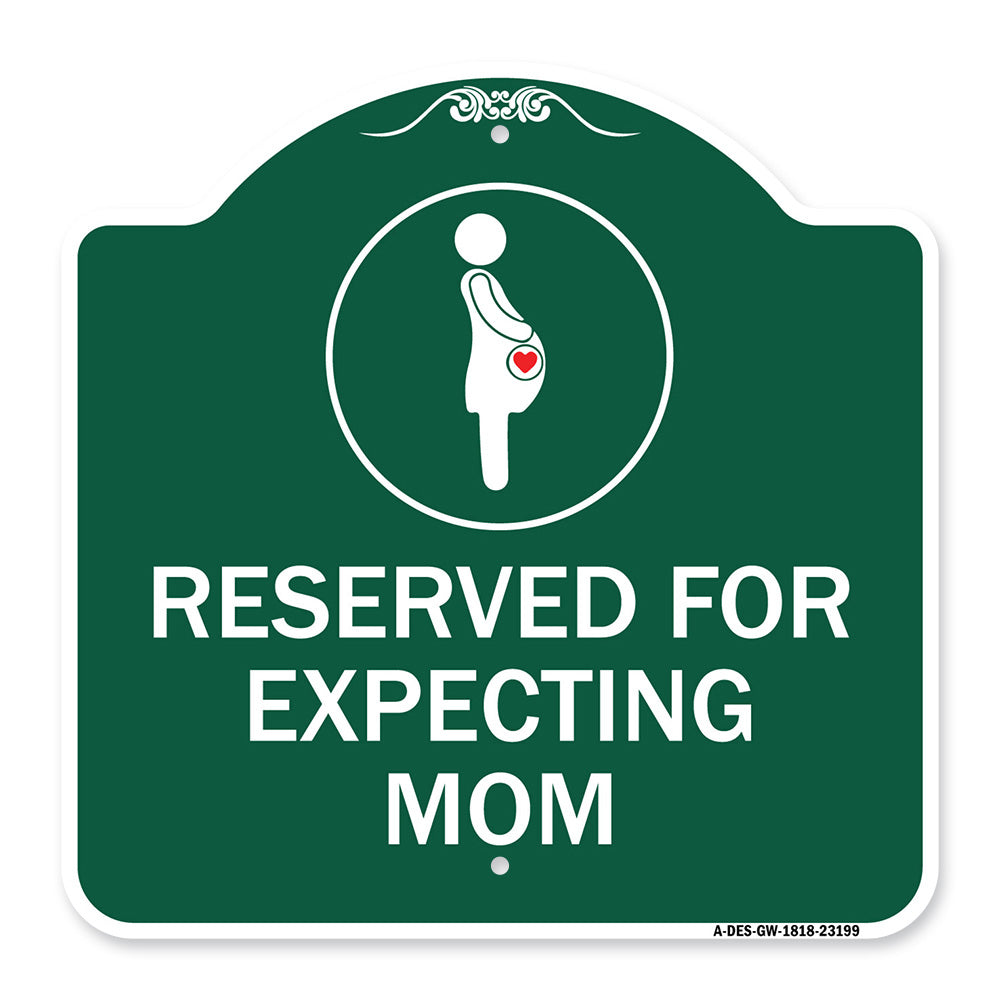 Reserved for Expecting Mom with Graphic
