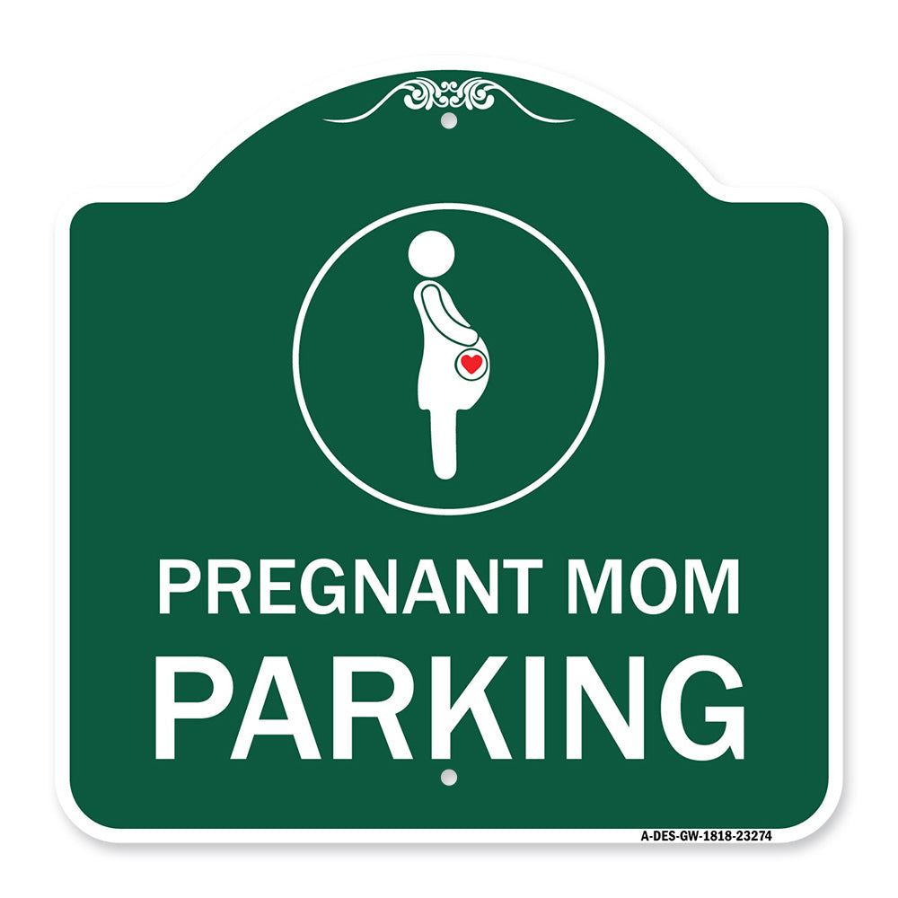 Pregnant Mom Parking (With Graphic)