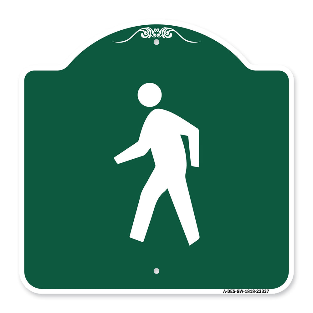 Pedestrian Crossing Symbol