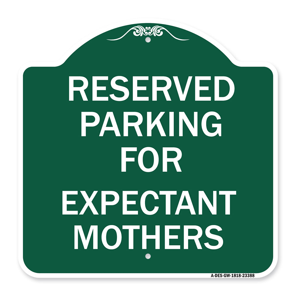 Parking Reserved for Expectant Mothers