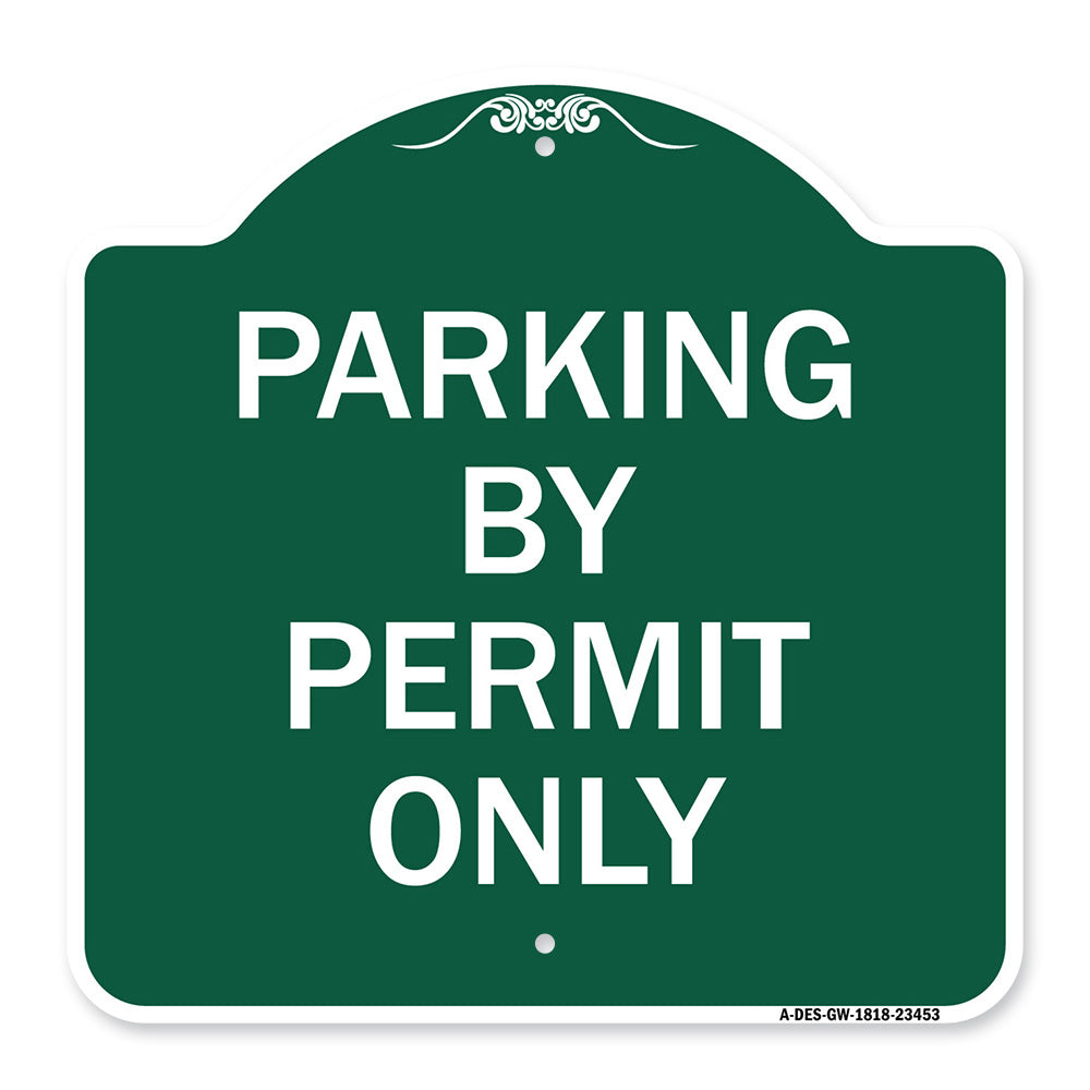 Parking by Permit Only
