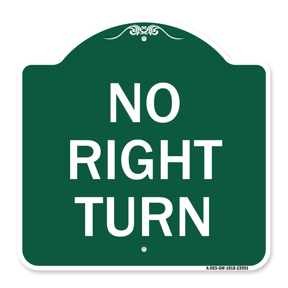 No Right Turn
