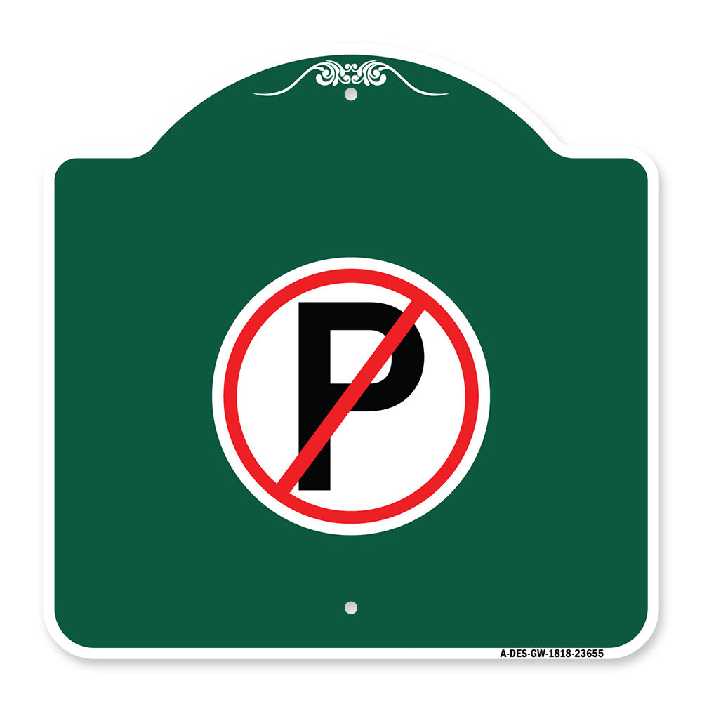 No Parking Symbol