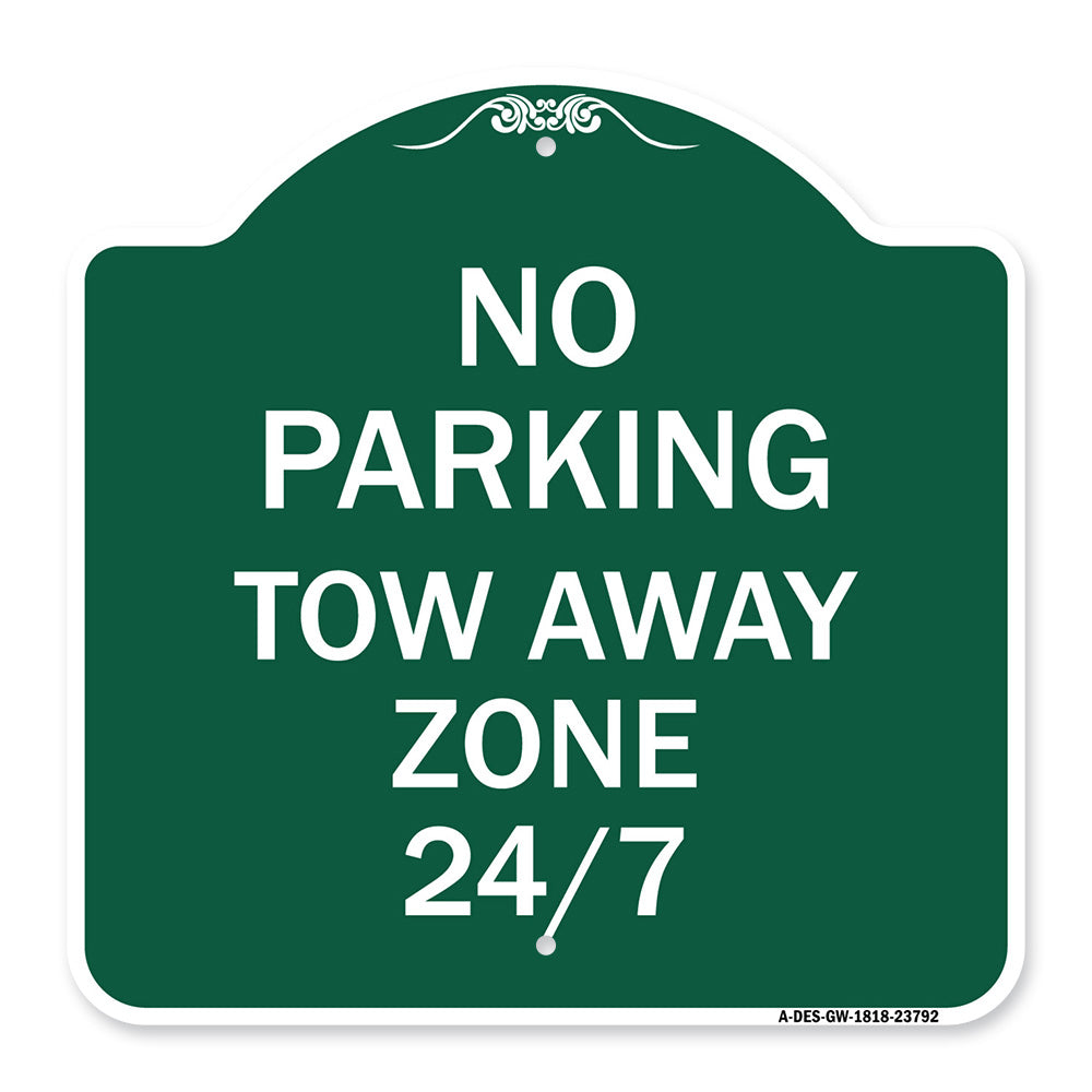 No Parking - Tow Away Zone 247