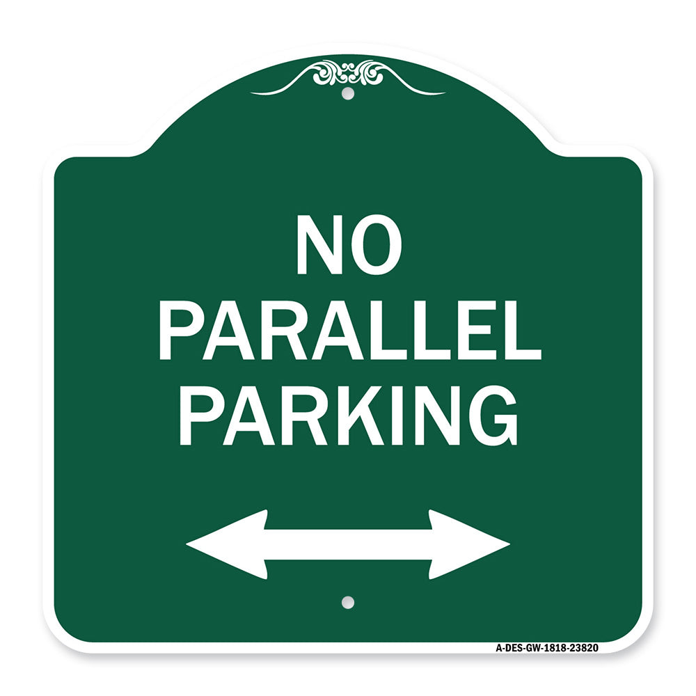 No Parallel Parking with Bidirectional Arrow