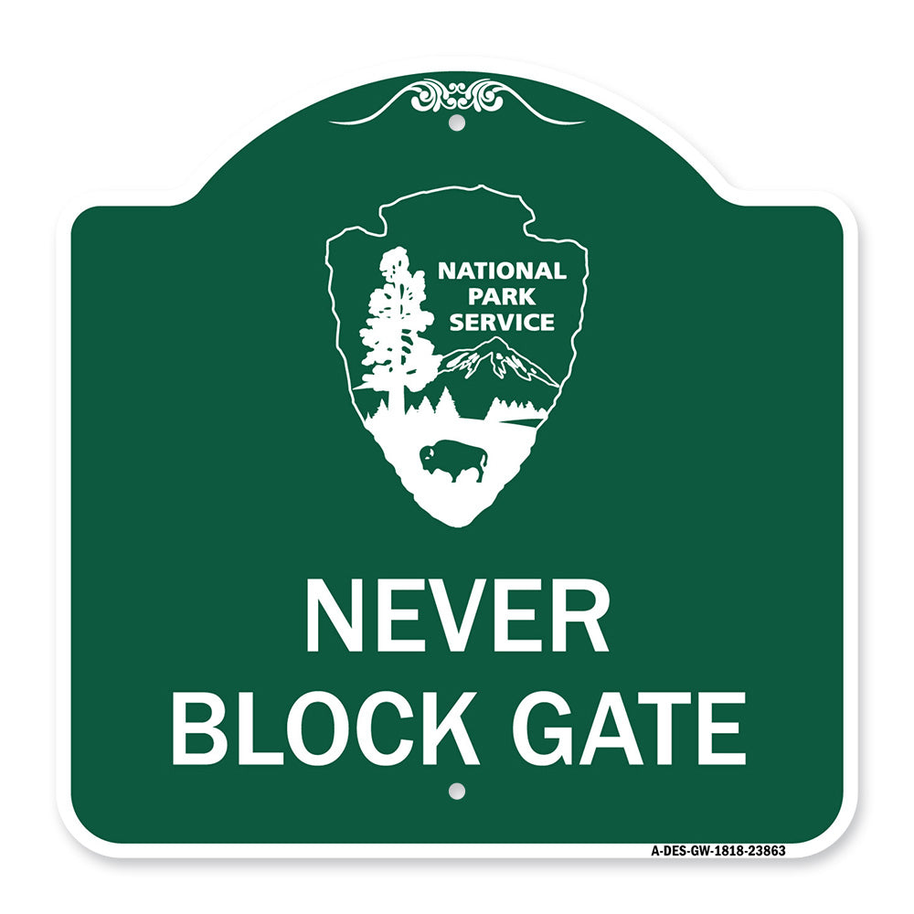 National Park Service - Permit Parking Only