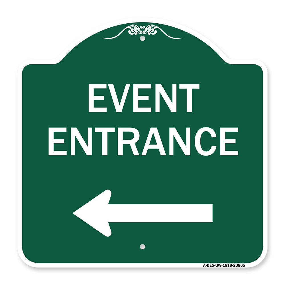 N Event Entrance (With Left Arrow)