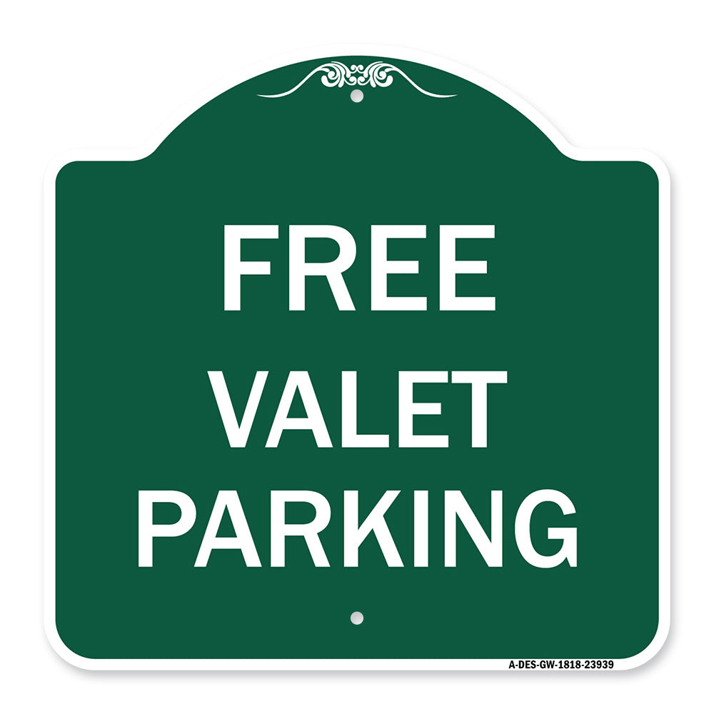 Free Valet Parking