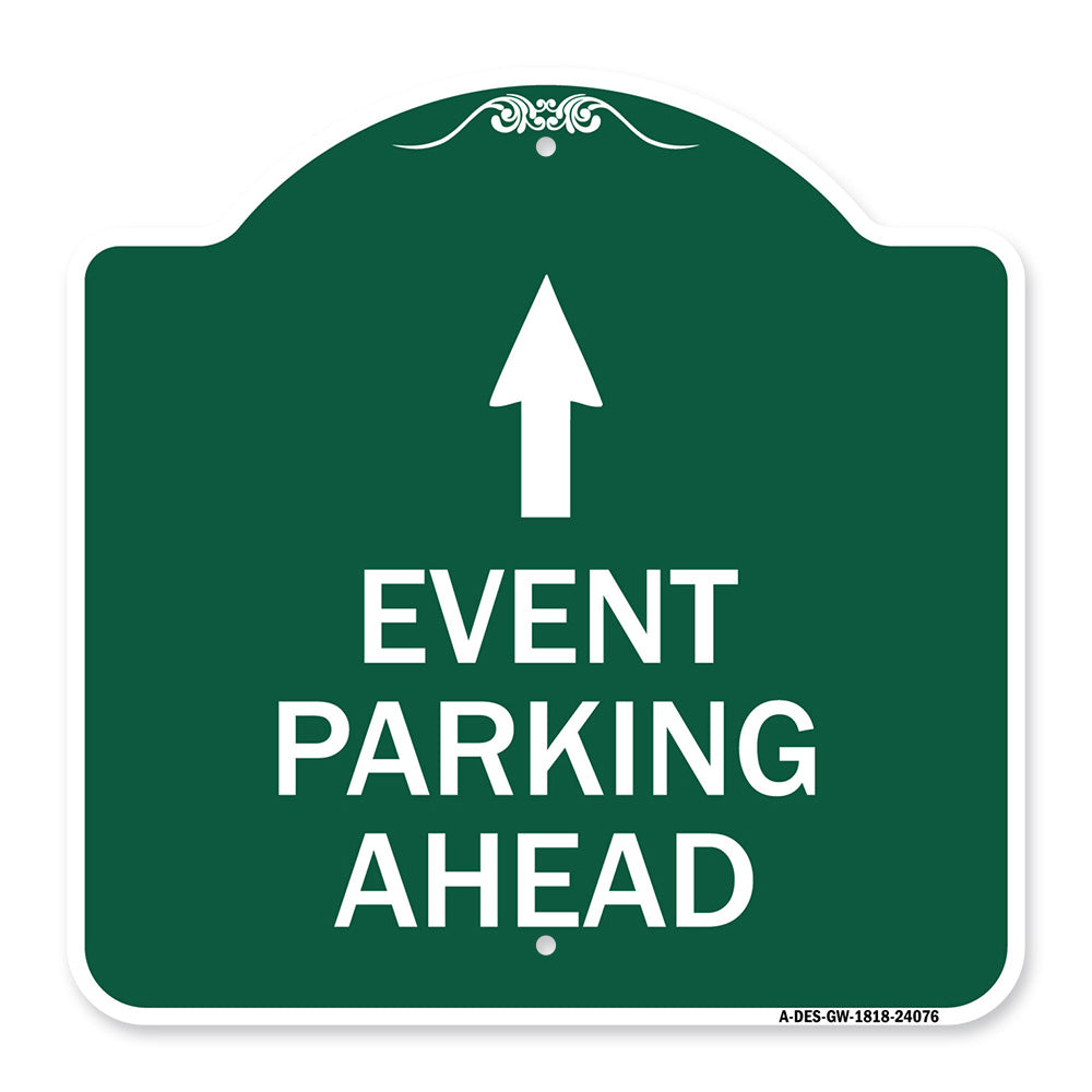 Event Parking Ahead