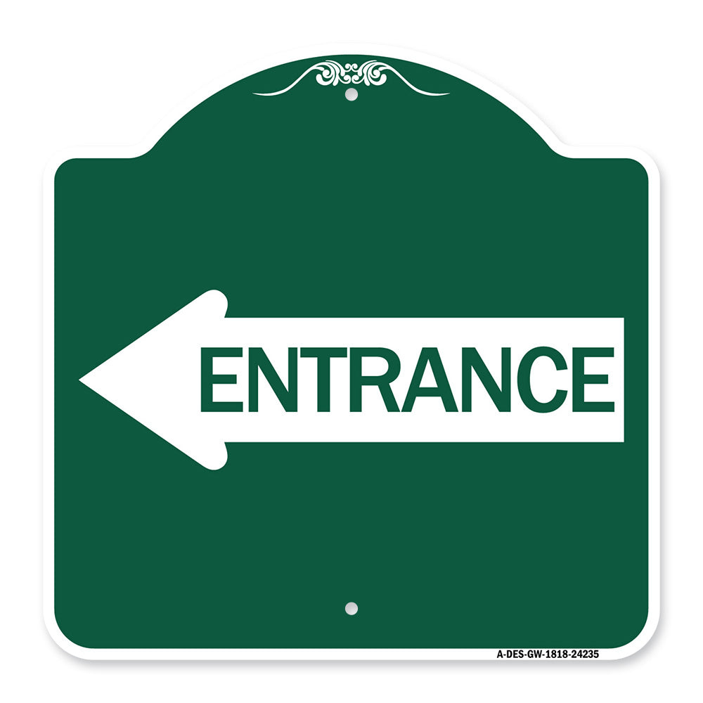 Left Arrow Entrance
