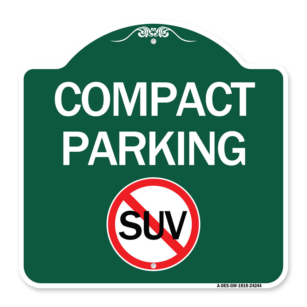 Compact Parking (With No SUV Symbol)