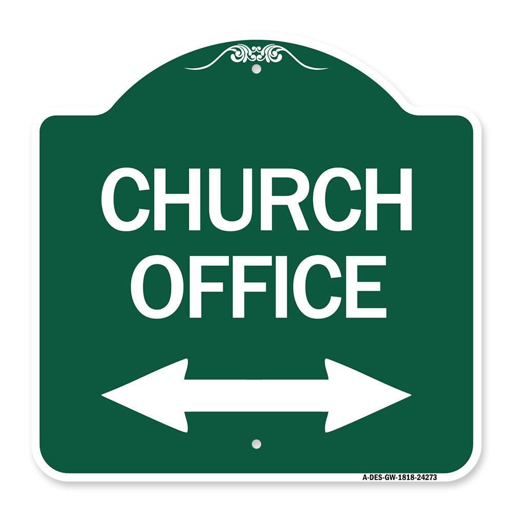 Church Parking (With Bidirectional Arrow)