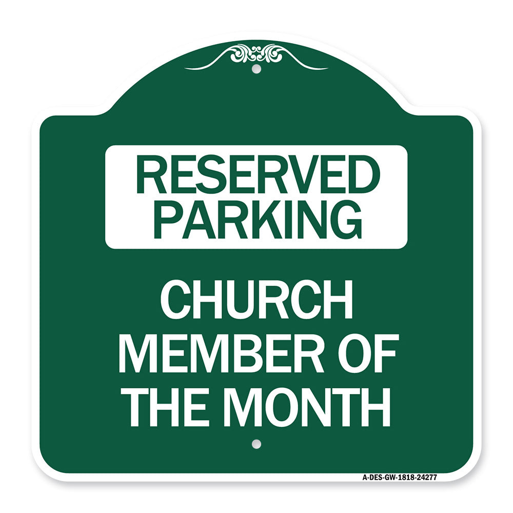 Church Member of the Month
