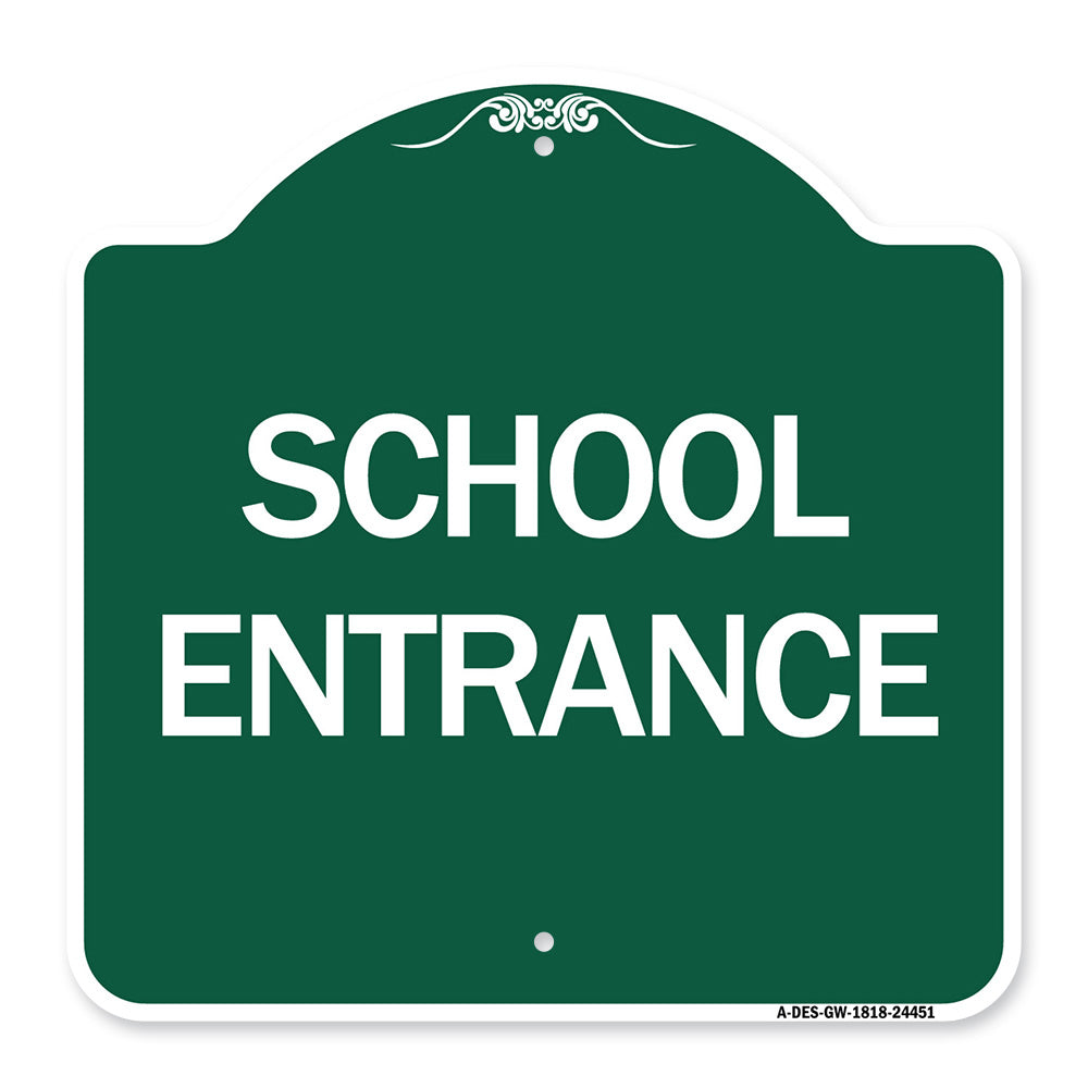 School Entrance
