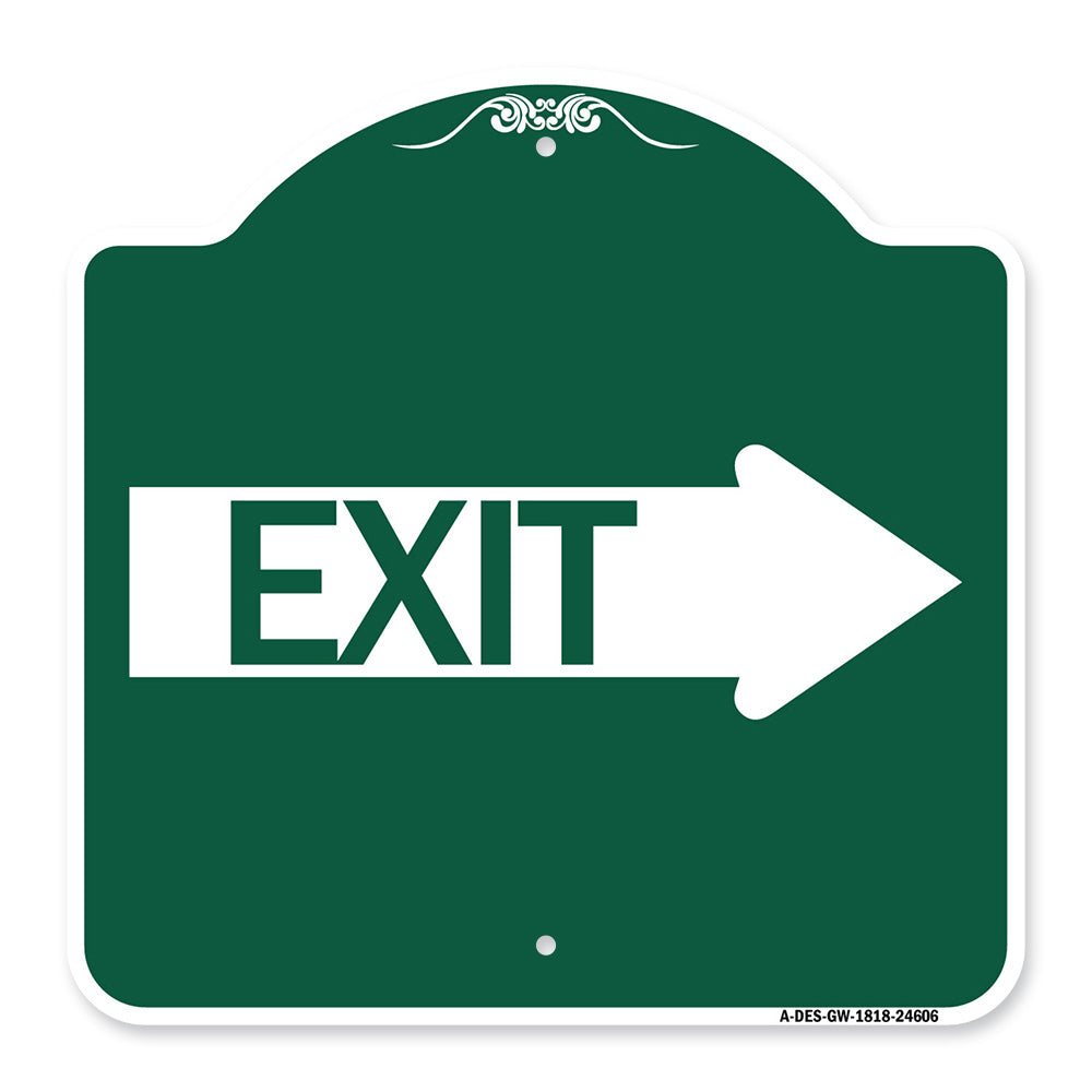 Exit (With Right Arrow)