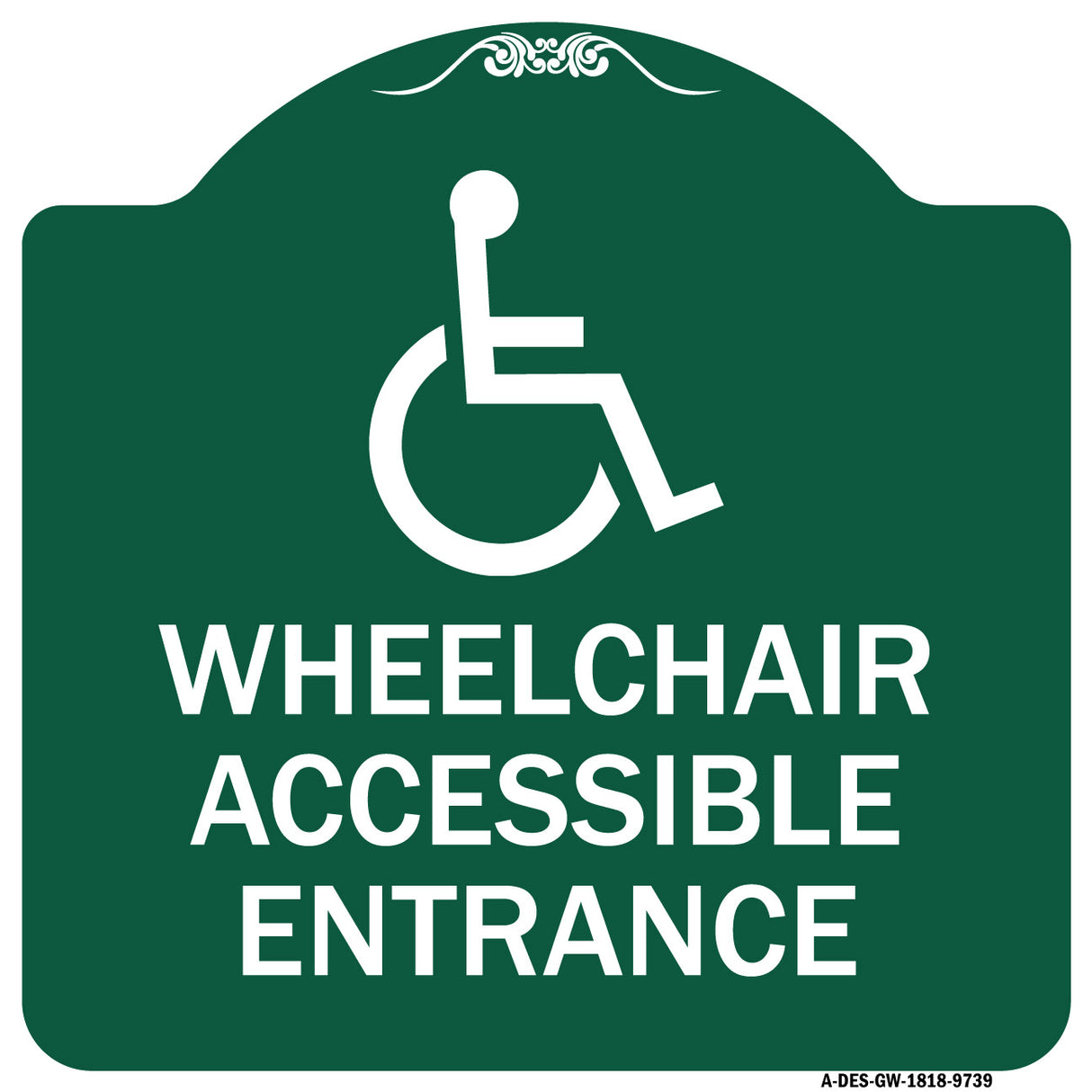 Wheelchair Accessible Entrance