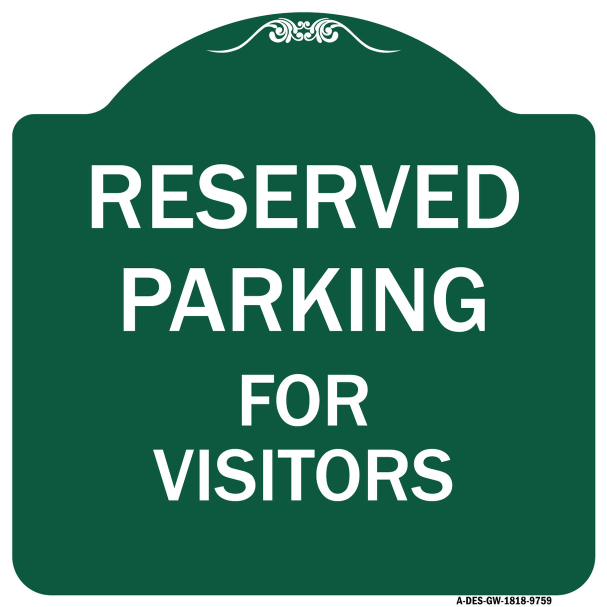 Reserved Parking For Visitors