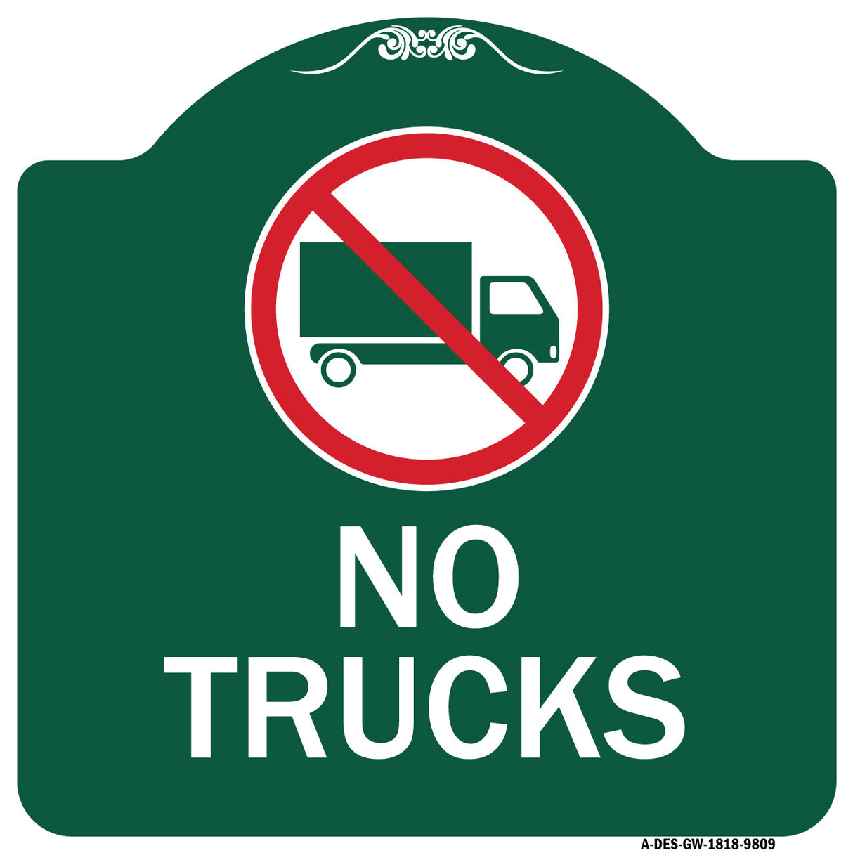 No Trucks With Graphic