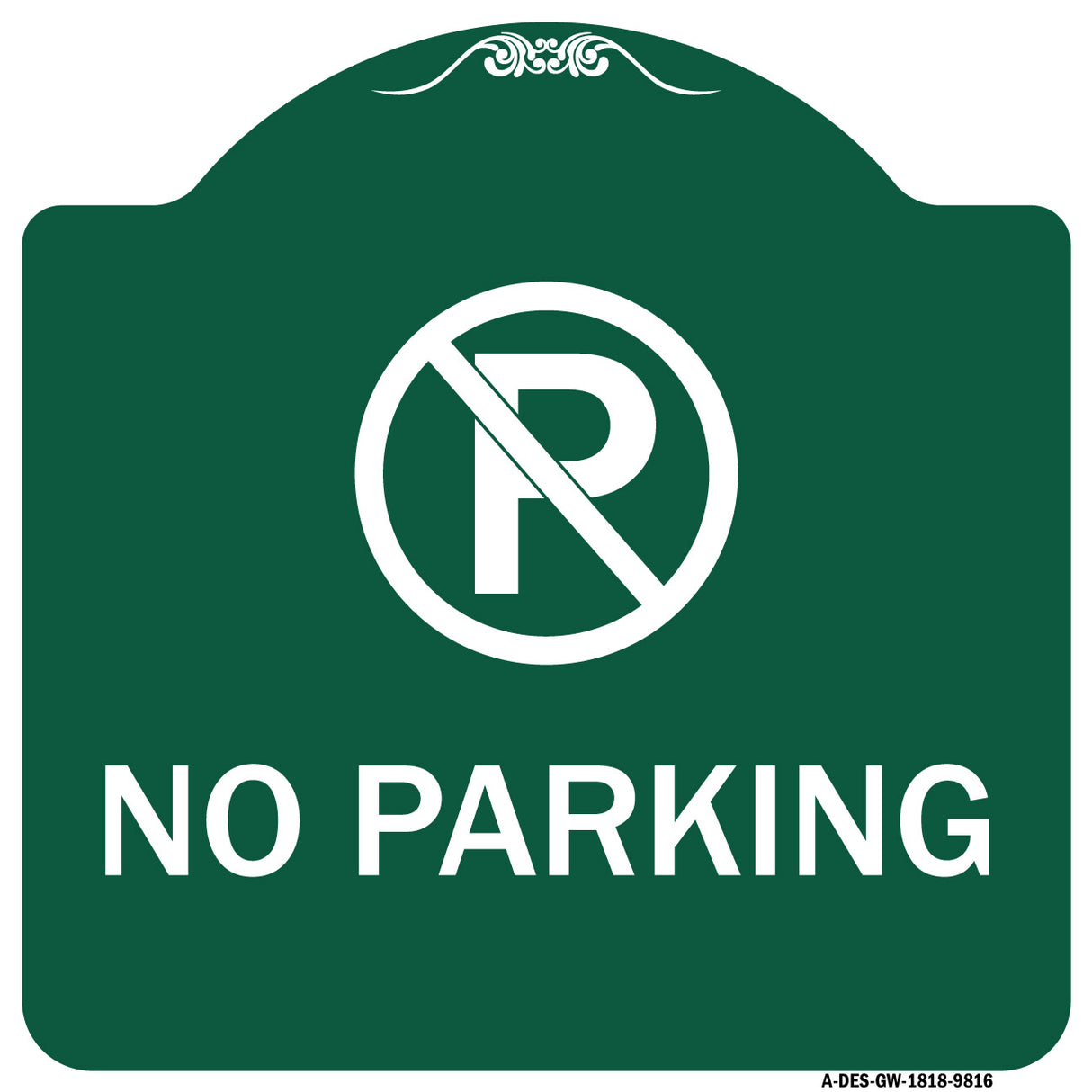 No Parking Small