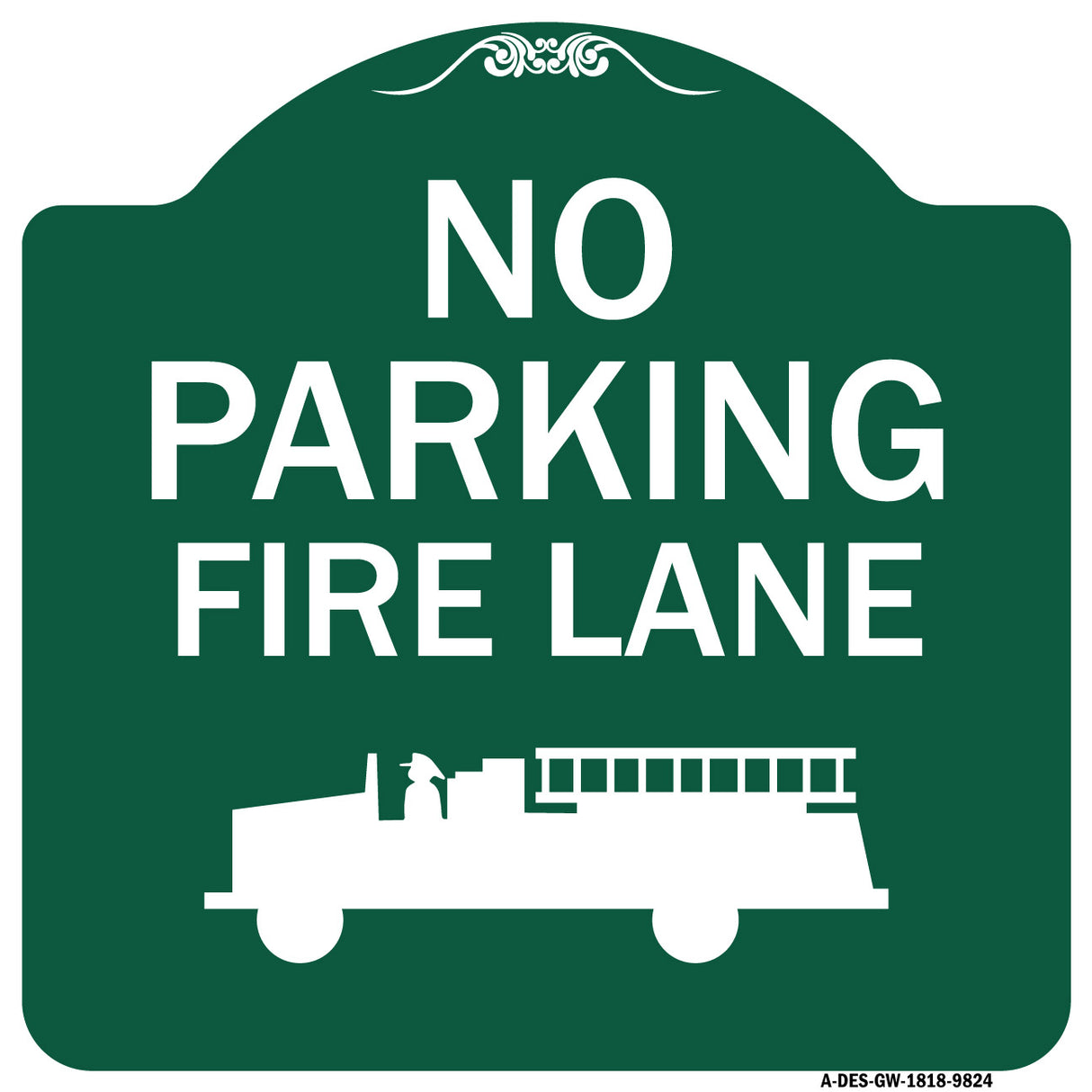 No Parking Fire Lane