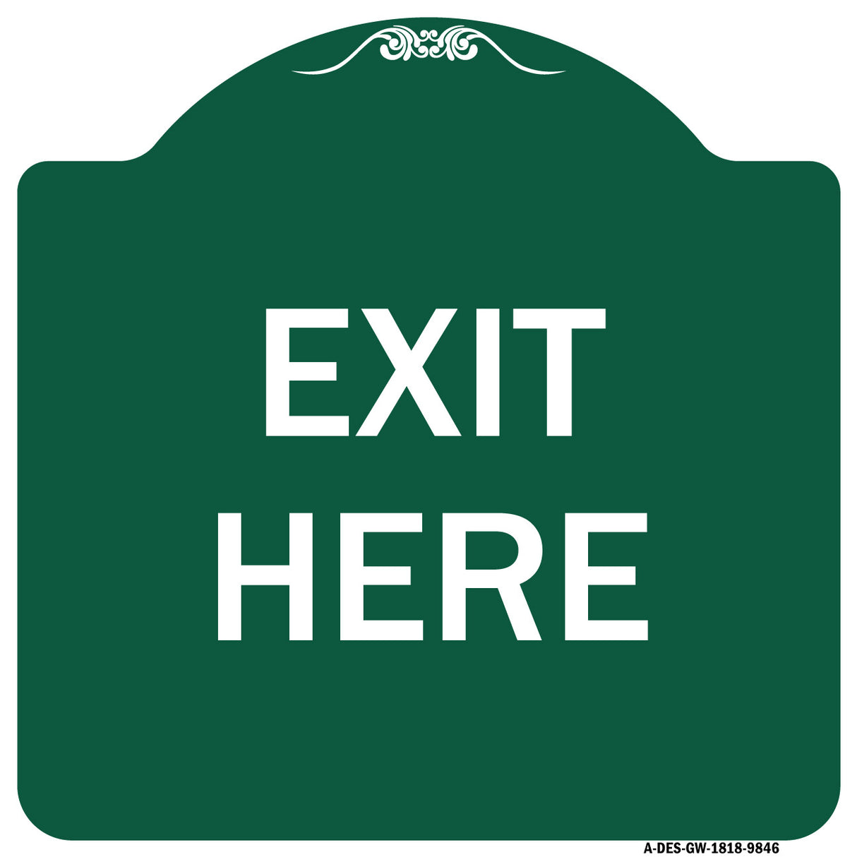 Exit Here
