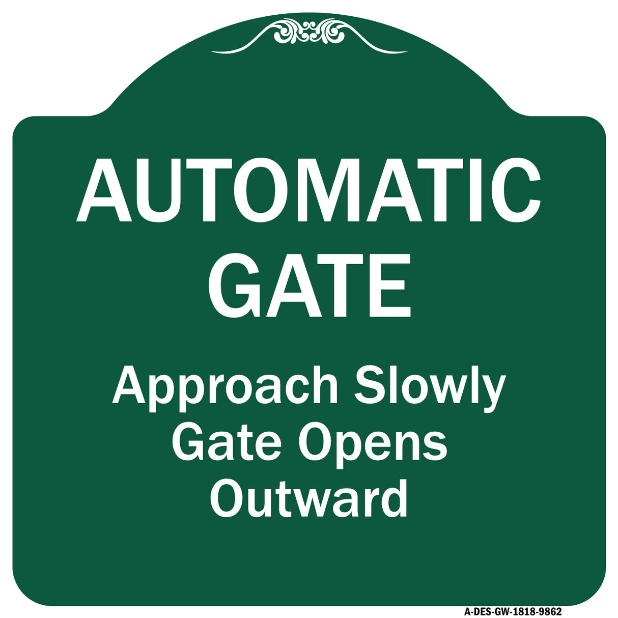 Automatic Gate Approach Slowly Gate Opens