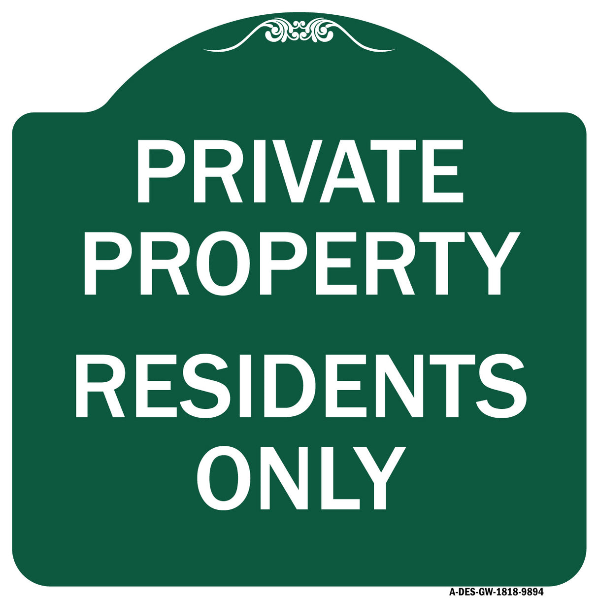 Residents Only