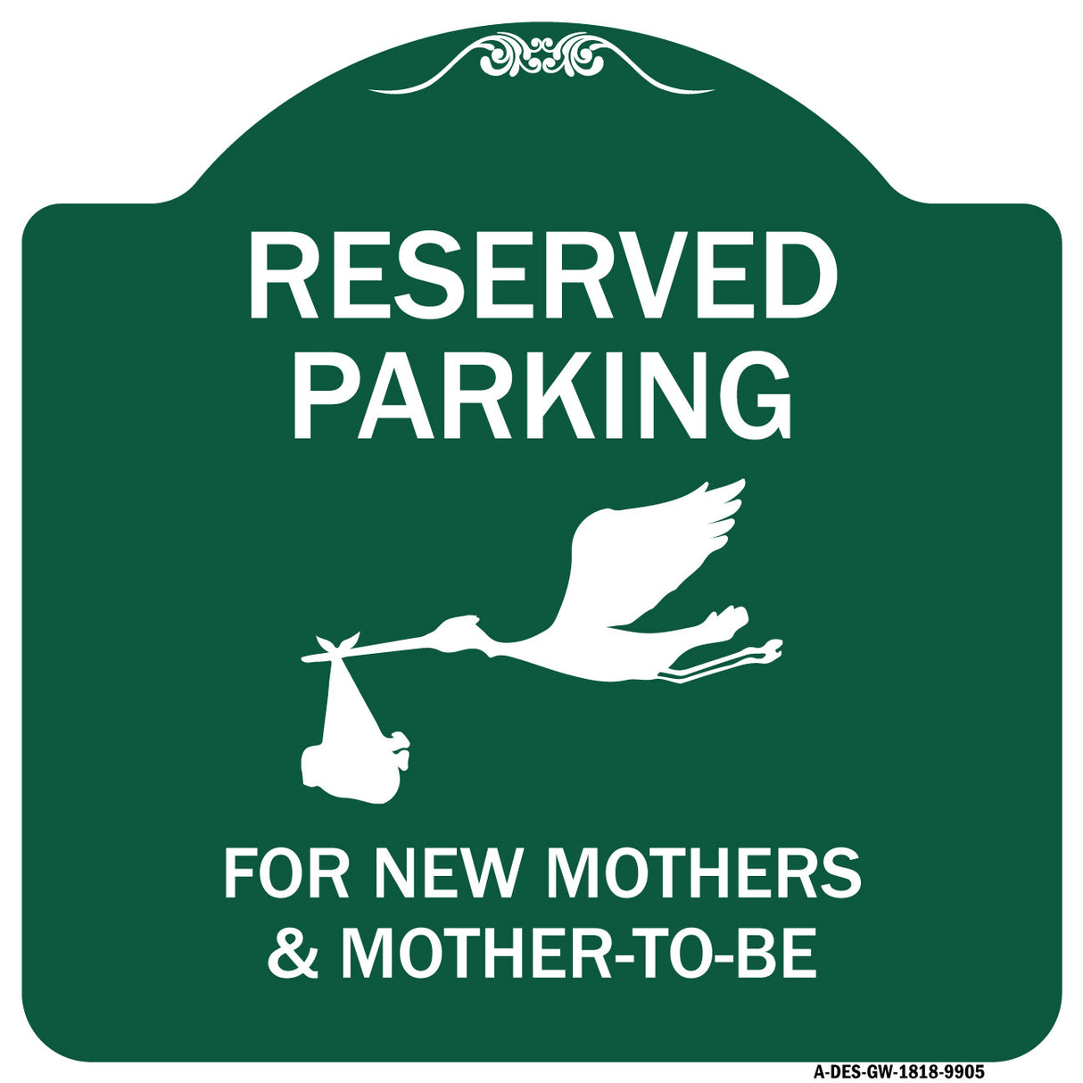Reserved Parking For New Mothers & Mother's To-be