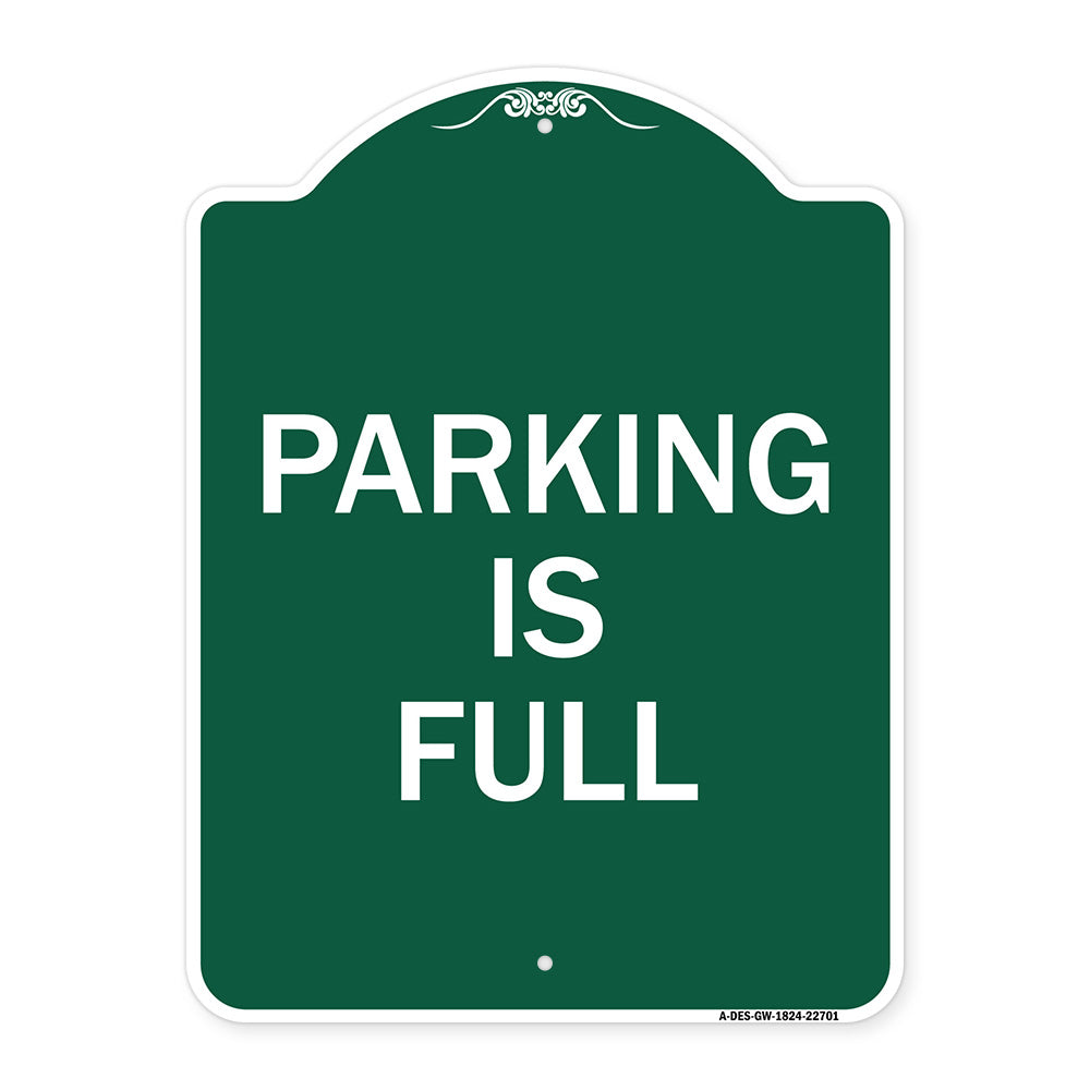Parking Is Full
