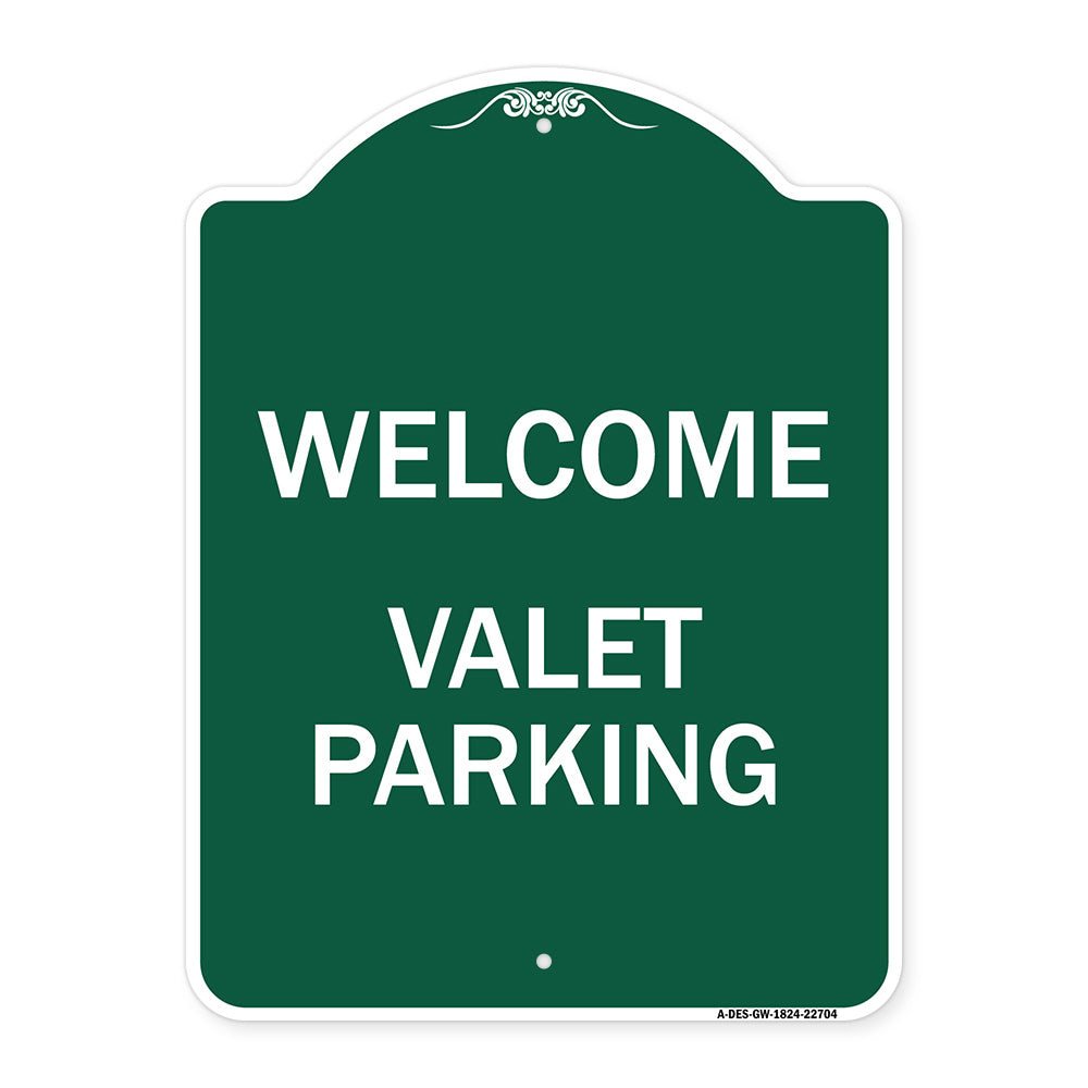 Welcome Valet Parking