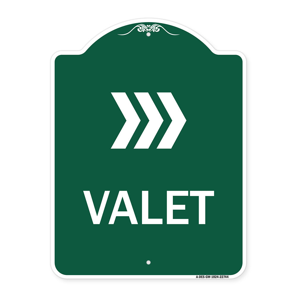 Valet Right Arrow
