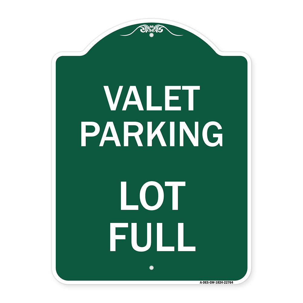 Valet Parking Lot Full