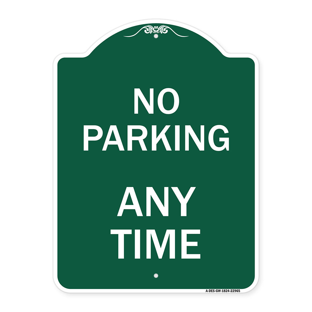 No Parking Anytime