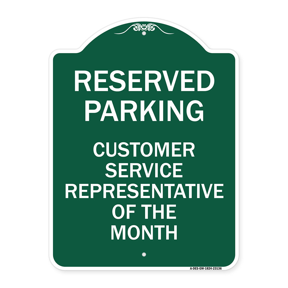 Reserved Parking Customer Service Representative of the Month