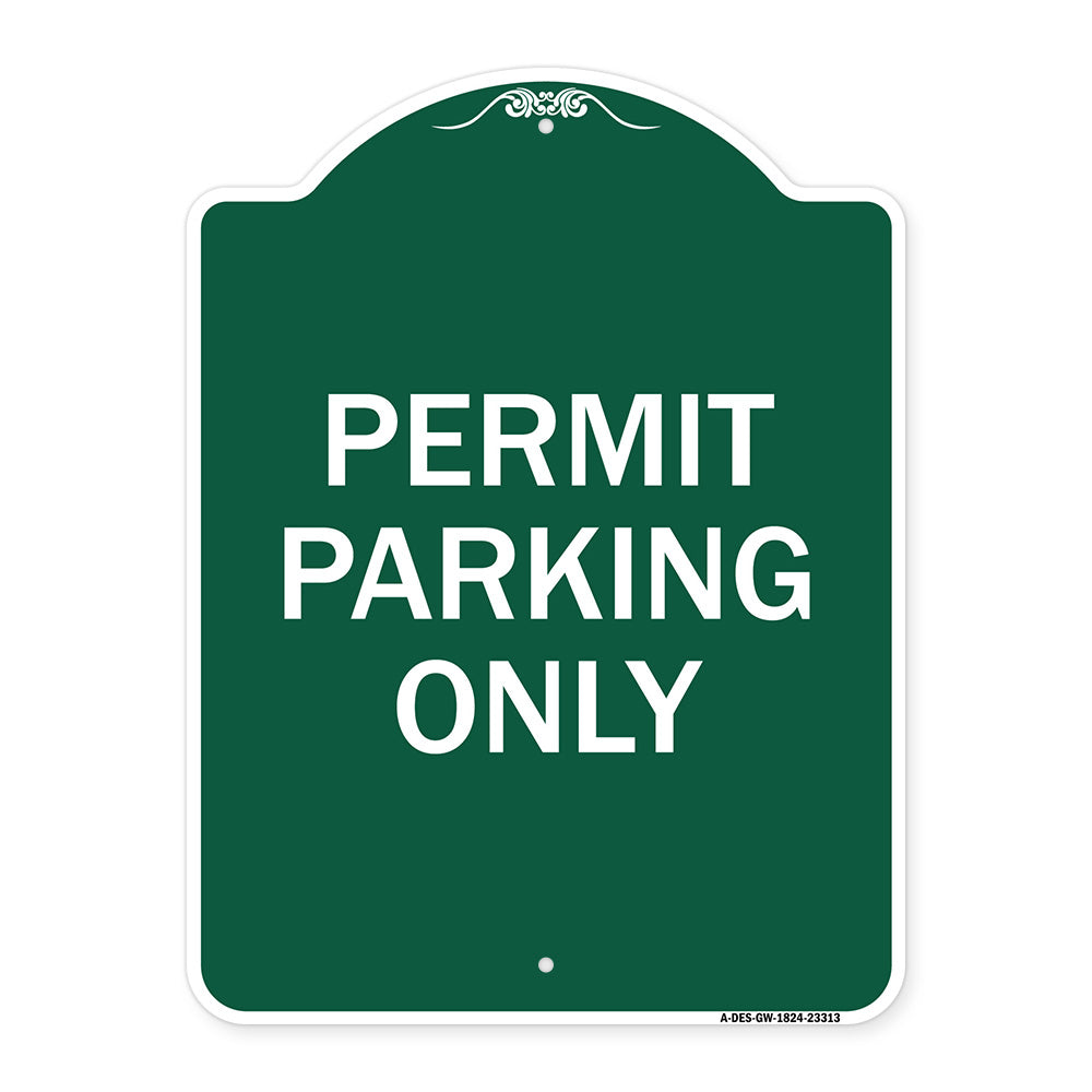 Permit Parking Only