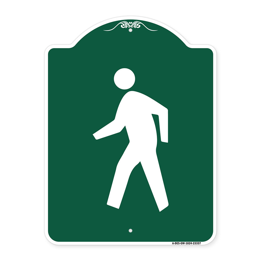 Pedestrian Crossing Symbol