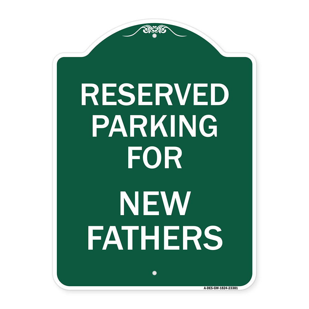 Parking Reserved for New Fathers