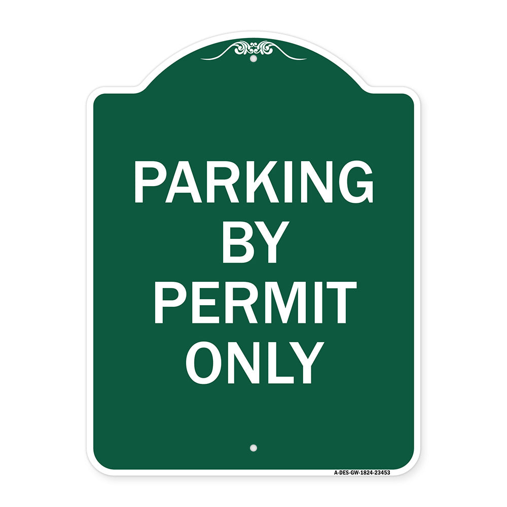 Parking by Permit Only