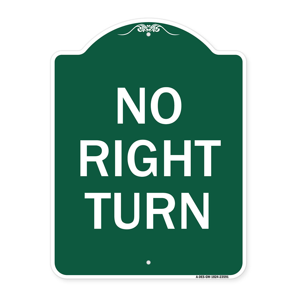 No Right Turn