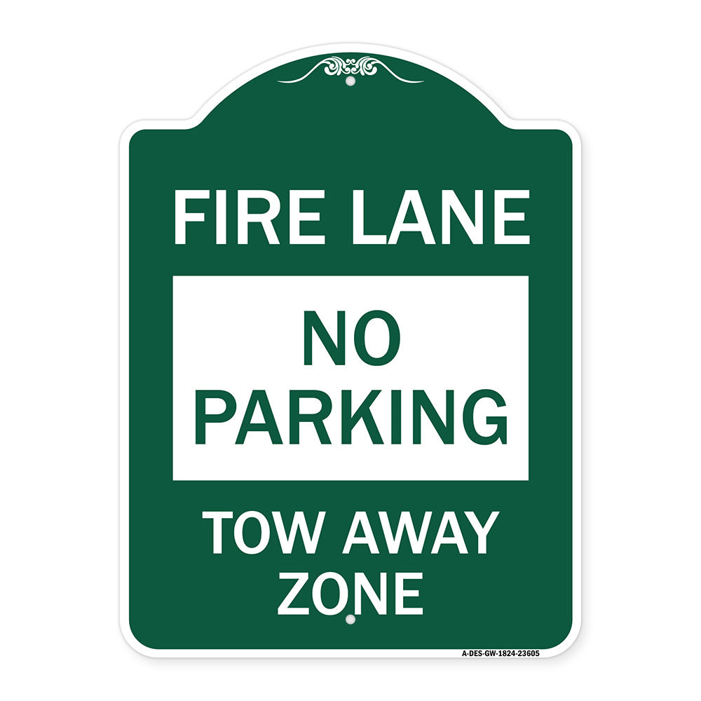 No Parking Tow-Away Zone